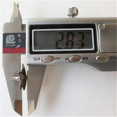 X1403 Pentagram Alloy Rivets 14x3mm 100pcs/bag