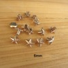 XX0603  Pentagram Rivets For Bag 6x3mm 1000pcs