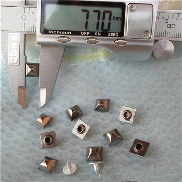 K031 Pyramid Mongolian Yurt Alloy Rivets 8mm 100pcs/bag