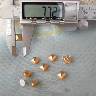 K031 Pyramid Mongolian Yurt Alloy Rivets 8mm 100pcs/bag