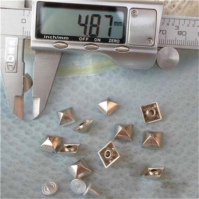 K034 Pyramid Mongolian Yurt Alloy Rivets 9mm 100pcs/bag