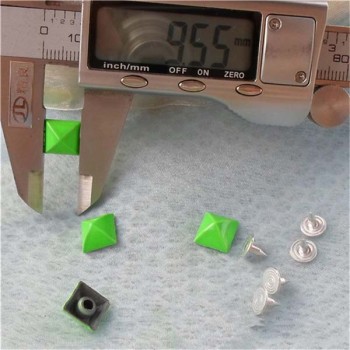 K035 Pyramid Mongolian Yurt Alloy Rivets 9.6mm 100pcs/bag