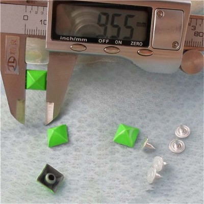 K035 Pyramid Mongolian Yurt Alloy Rivets 9.6mm 100pcs/bag
