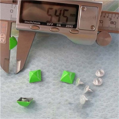 K035 Pyramid Mongolian Yurt Alloy Rivets 9.6mm 100pcs/bag