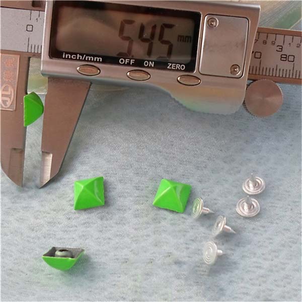 K035 Pyramid Mongolian Yurt Alloy Rivets 9.6mm 100pcs/bag