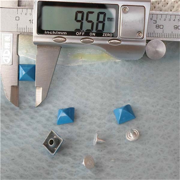 K035 Pyramid Mongolian Yurt Alloy Rivets 9.6mm 100pcs/bag