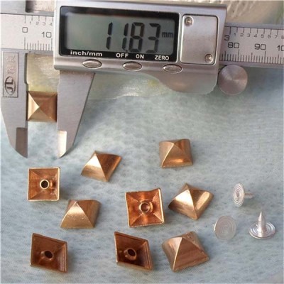 K167 Pyramid Mongolian Yurt Alloy Rivets 12mm 100pcs/bag