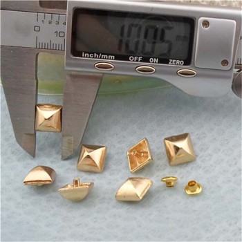 K188 Pyramid Mongolian Yurt Alloy Rivets 10mm 100pcs/bag