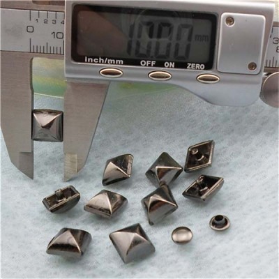 XK198 Pyramid Mongolian Yurt Alloy Rivets 10mm 100pcs/bag