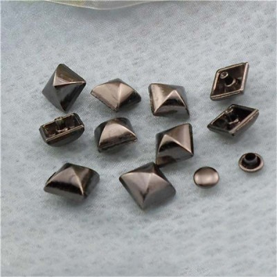 XK198 Pyramid Mongolian Yurt Alloy Rivets 10mm 100pcs/bag