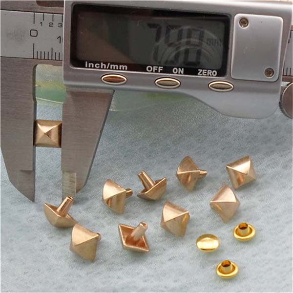 K199 Pyramid Mongolian Yurt Alloy Rivets 8x9mm 100pcs/bag