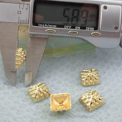 K238 Pyramid Decorative Metal Rivets 12.5x6mm 1000pcs/bag
