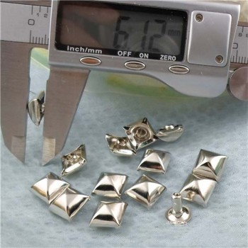 T06410 Pyramid Mongolian Yurt Rivets(iron/brass)10mm 1000pcs/bag