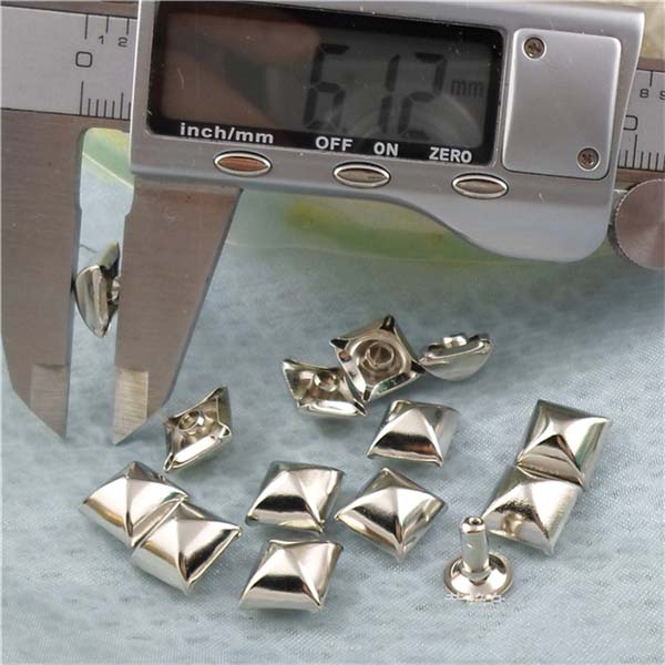 T06410 Pyramid Mongolian Yurt Rivets(iron/brass)10mm 1000pcs/bag