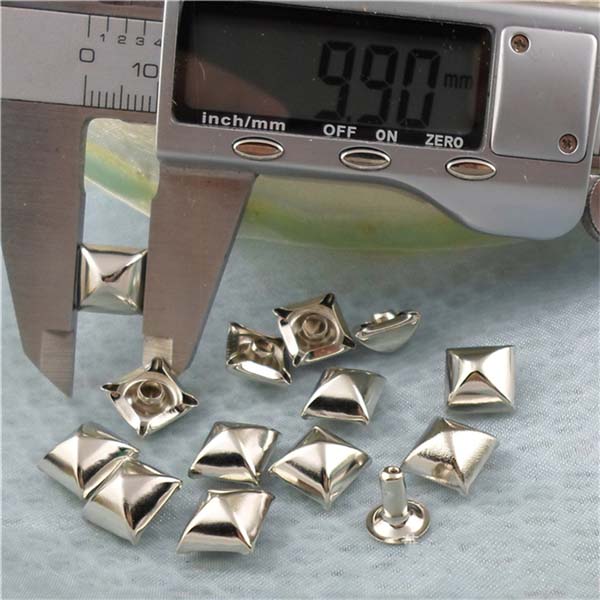 T06410 Pyramid Mongolian Yurt Rivets(iron/brass)10mm 1000pcs/bag