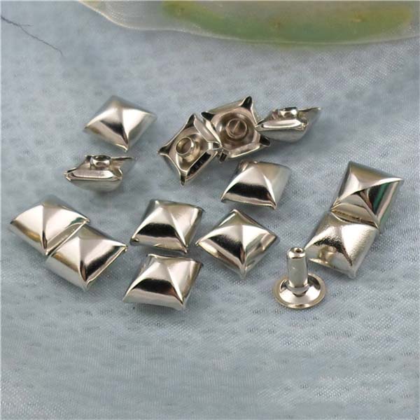 T06410 Pyramid Mongolian Yurt Rivets(iron/brass)10mm 1000pcs/bag