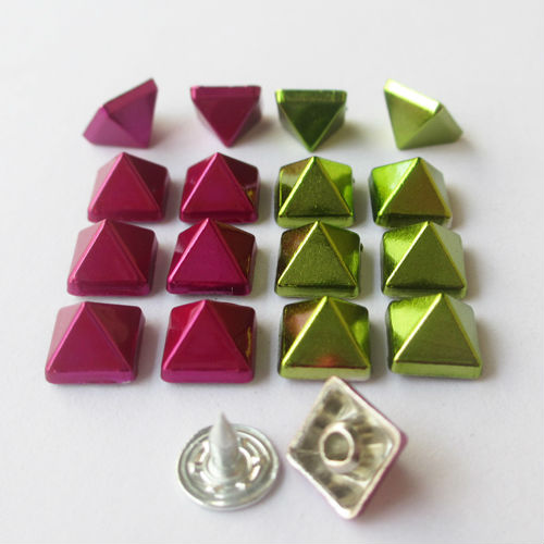 X8507 Pyramid Alloy Rivets 8.5x7mm 100pcs/bag