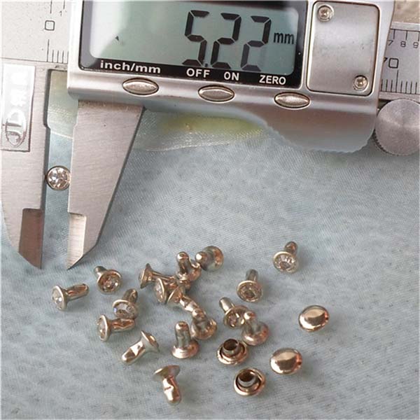 T050 Rhinestone Rivets(iron/brass) 5x5.5mm 1000pcs/bag