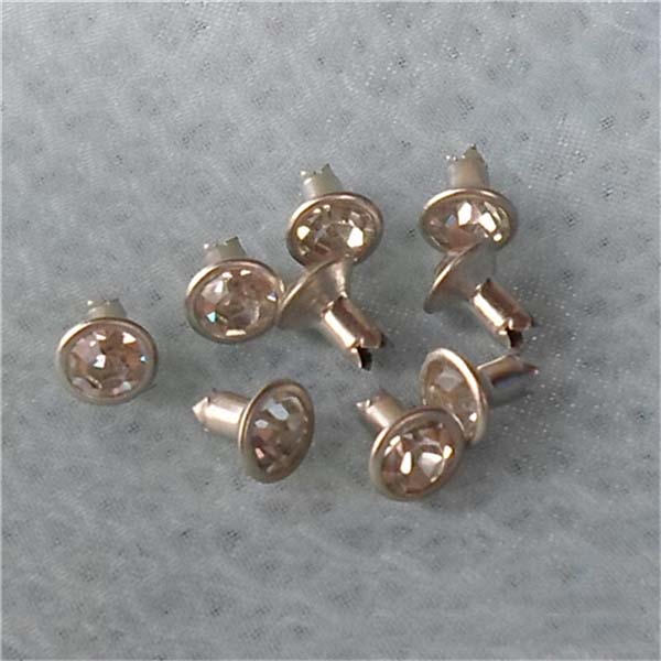 T056 Rhinestone B Diamond Rivets(iron/brass) 7mm 1000pcs/bag
