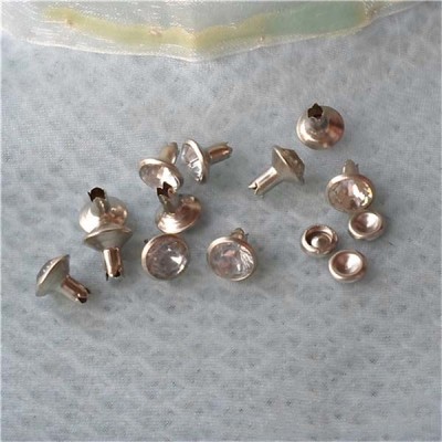T057 Rhinestone Rivets(iron/brass) 8mm 1000pcs/bag