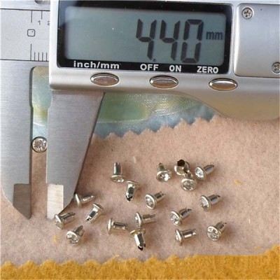 T4555 Rhinestone Brass A Diamond Rivets 4.5mm 1000pcs/bag