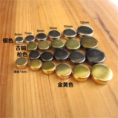 X0904 Round Rivets(iron/brass)9mm 1000pcs/bag