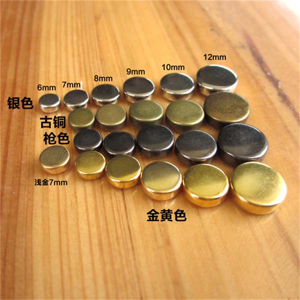 X12004 Round Rivets(iron/brass)12mm 1000pcs/bag