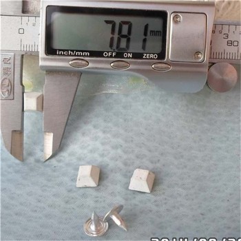 K025 Trapezoid Alloy Rivets 8x5mm 100pcs/bag