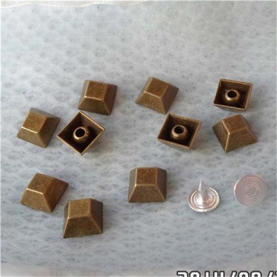 K026 Trapezoid Alloy Rivets 10x5mm 100pcs/bag