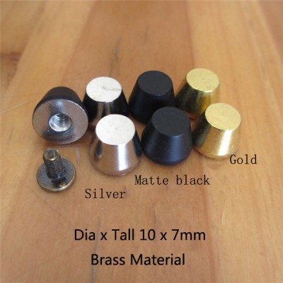 NO60 Bucket Screw Spikes 10x7mm 100pcs/bag