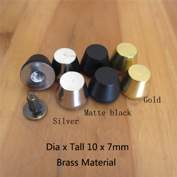 NO60 Bucket Screw Spikes 10x7mm 100pcs/bag