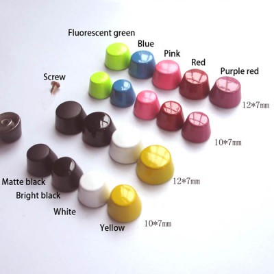 NO60 Alloy Bucket Spikes 10x7mm  100pcs/bag