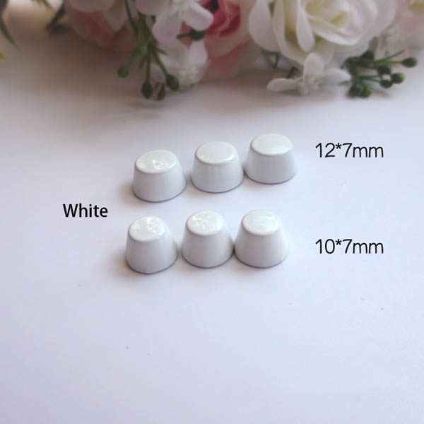 NO60 Alloy Bucket Spikes 10x7mm  100pcs/bag