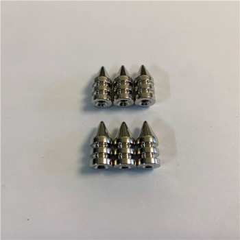 NO71 H012 Punk Bullet Spike Studs 7X15mm 100pcs/bag