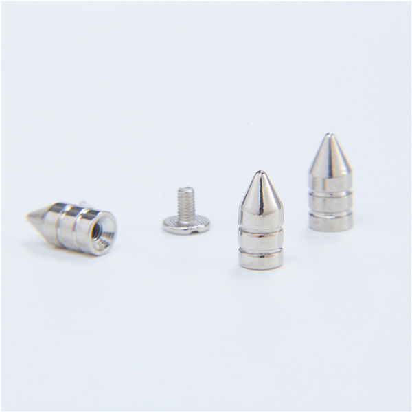 NO71 H012 Punk Bullet Spike Studs 7X15mm 100pcs/bag