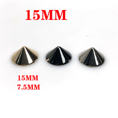 A0358 Cone Screw Spikes 10 13 15 18 20mm Option 100pcs/bag