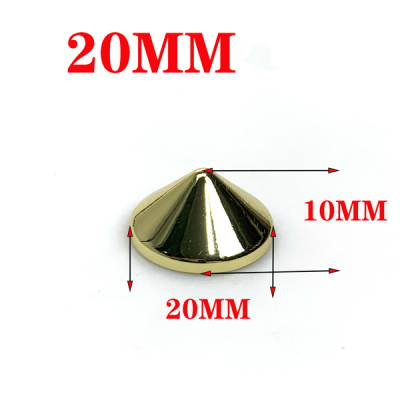 A0358 Cone Screw Spikes 10 13 15 18 20mm Option 100pcs/bag