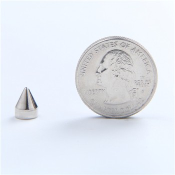 D0795 Cone Screw Spikes 7x9mm 100pcs/bag