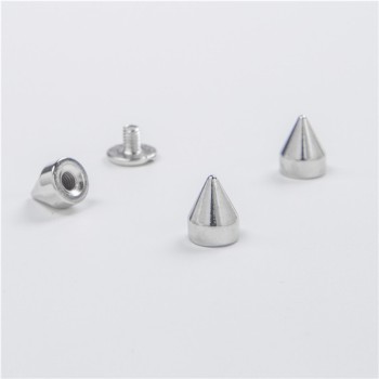 D0795 Cone Screw Spikes 7x9mm 100pcs/bag