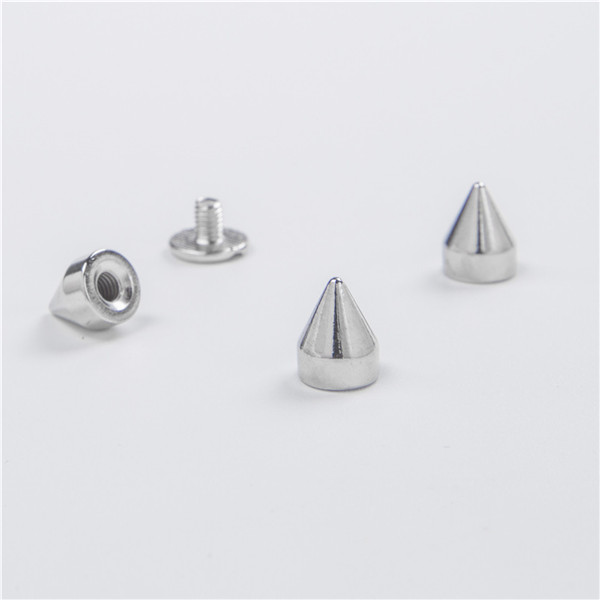 D0795 Cone Screw Spikes 7x9mm 100pcs/bag