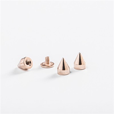 D0795 Cone Screw Spikes 7x9mm 100pcs/bag