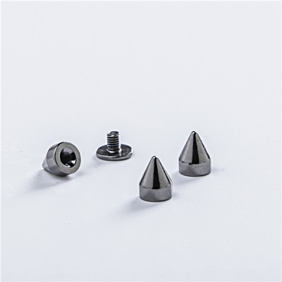 D0795 Cone Screw Spikes 7x9mm 100pcs/bag