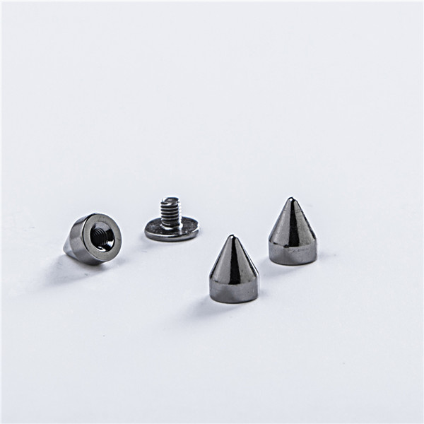 D0795 Cone Screw Spikes 7x9mm 100pcs/bag