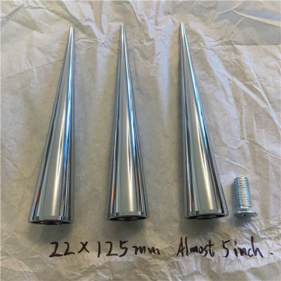 F22125  Hollow  Giant Cone  Spikes 22x125mm Almost 5 Inch Length 10pcs/bag (MOQ is 10pcs )