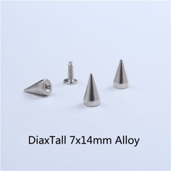 H005 Cone Screw Spikes 7x14mm 100pcs/bag