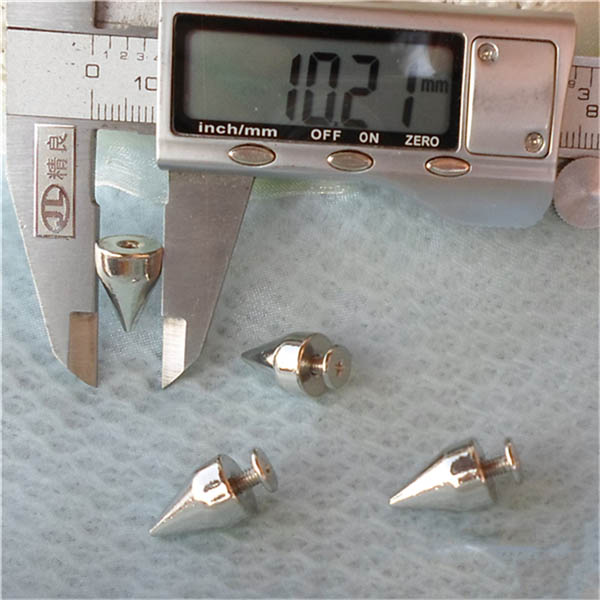 H008 Cone Screw Spikes 10x15mm 100pcs/bag