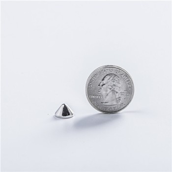 NO10-H006 Cone Screw Spikes 9.5x6mm 100pcs/bag