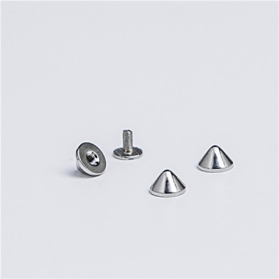 NO10-H006 Cone Screw Spikes 9.5x6mm 100pcs/bag