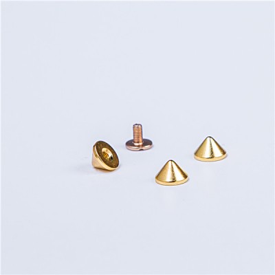 NO10-H006 Cone Screw Spikes 9.5x6mm 100pcs/bag