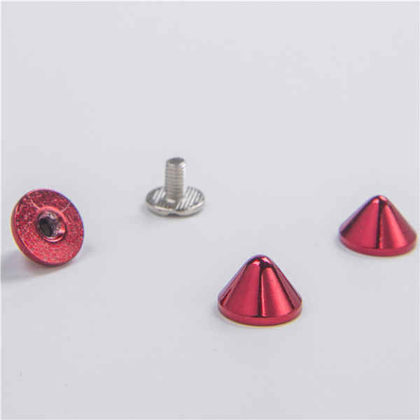 NO10-H006 Cone Screw Spikes 9.5x6mm 100pcs/bag